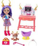 Mattel Enchantimals lalka i zwierzątko Jelonek Weterynarz Fcc62 Gbx04