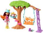 Mattel Enchantimals Placyk zabaw Lalka + mebelki Zestaw FRH44 Frh45