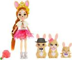 Mattel Enchantimals: Rodzina - Brystal Bunny + króliczki (GJX43/GYJ08)