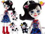 Mattel Enchantimals Rodzina Cambrie Cow Lalka I Krówki GJX43 GJX44