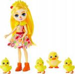 Mattel Enchantimals Rodzina Dinah Duck Lalka I Kaczuszki GJX43 GJX45