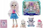 Mattel Enchantimals Rodzina Misi Polarnych GJX43 GJX47