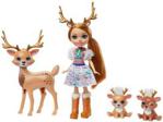 Mattel Enchantimals Rodzina Rainey Reindeer + reniferki (GJX43/GNP17)