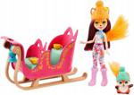 Mattel Enchantimals Zimowe sanie FJH11 GJX31