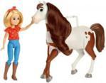 Mattel Spirit Mustang: Duch wolności Lalka Abigail + Koń Boomerang Gxf20 Gxf23
