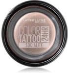 Maybelline Color Tattoo Lipcolor żelowe cienie do powiek odcień Socialite 4g