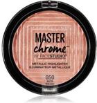 Maybelline Master Chrome Metallic Highlighter rozświetlacz w kamieniu 050 Molten Rose Gold 6,7g