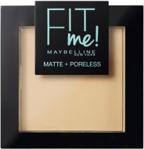 Maybelline New York Fit Me Matte Poreless Pressed Powder puder matujący do twarzy w kompakcie 110 Porcelain 9g