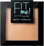 Maybelline New York Fit Me Matte Poreless Pressed Powder puder matujący do twarzy w kompakcie 220 Natural Beige 9g