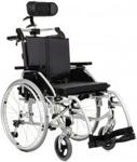 MDH Wózek inwalidzki ręczny z zagłówkiem VCWK9CP