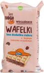 ME GUSTO (SUPER FUDGIO) - WAFELKI Z KREMEM KAKAOWO - ORZECHOWYM BEZ DODATKU CUKRÓW BIO (4 x 30g) 120g