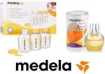 Medela Calma Smoczek + 3x Butelka 150ml Zestaw