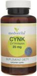 Medverita Cynk Cytrynian 25mg 180 kaps