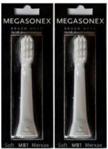 Megasonex Soft Brush Heads Miękkie końcówki do szczoteczki Megasonex 2 szt