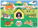 Melissa & Doug Drewniane Puzzle Dla Dwulatków Zwierzęta Domowe