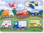 Melissa & Doug Drewniane Puzzle Pojazdy 11874