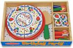 Melissa&Doug Drewniany Tort Urodzinowy Do Krojenia 10511 - Zabawka