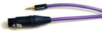 Melodika Gniazdo Xlr 3Pin Wtyk Jack 3,5Mm Purple Rain 3M (MELO-Mdmjx30)