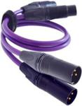 Melodika MD2X05 Kabel 2xXLR - 2xXLR Purple Rain - 0,5m