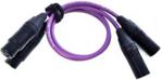 Melodika MD2X15 Kabel 2xXLR - 2xXLR Purple Rain - 1,5m