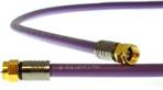 Melodika MDF15 Kabel antenowy typu F Purple Rain - 1,5m