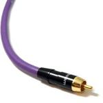 Melodika MDSW20 Kabel do subwoofera (RCA-RCA) Purple Rain - 2m