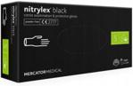 Mercator Medical Rękawice Nitrylowe Nitrylex Black S 100szt.