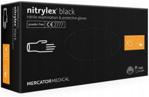 Mercator Medical Rękawice Nitrylowe Nitrylex Black XS 100szt.