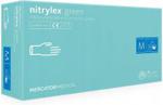 Mercator Medical Rękawice Nitrylowe Nitrylex Green M 100 Szt