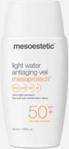 Mesoprotech lekki fluid przeciwsłoneczny SPF50+ o działaniu przecistarzeniowym Mesoestetic 50ml