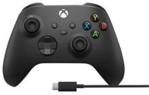 Microsoft Xbox Series Kontroler bezprzewodowy + kabel USB-C Carbon Black 1V800002