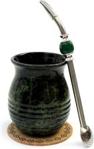 Mini STARTER Yerba mate Matero ceramiczne + Bombilla