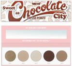 MIYO FIVE POINTS PALETTE Paleta cieni do powiek COLOR BOX EDITION 22 Sweet as chocolate city