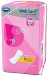 MOLICARE PREMIUM LADY PAD 1,5 kropli Anatomiczne wkłady chłonne 14szt