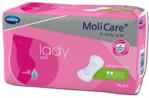 MOLICARE PREMIUM LADY PAD 2 krople Anatomiczne wkłady chłonne 14szt