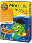 Mollers Omega-3 Rybki pomarańczowo-cytrynowe 36 szt.