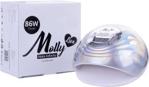 Molly Lac Lampa UV/LED 86W MollyLux Holo Infinity Holograficzne srebro