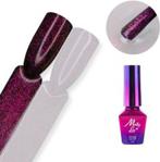 Molly Lac Top no wipe Hollywood z drobinkami MollyLac Mixy Fuchsia 5ml