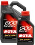 Motul 6100 SYNERGIE+ 10W40 6L