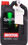 Motul Specific CNG-LPG 5W40 5L