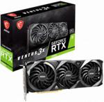 MSI GeForce RTX 3060 Ventus 3X OC 12GB GDDR6 (GEFORCERTX3060VENTUS3X12GOC)