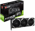 MSI GeForce RTX 3070 Ventus 3X OC 8GB GDDR6 (RTX3070VENTUS3XOC8G)