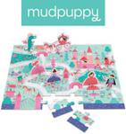 Mudpuppy - Puzzle zestaw z 8 figurkami Księżniczka