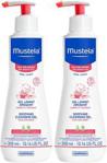 Mustela Bebe Enfant Żel Łagodzący Do Mycia Ciała I Włosów Od Urodzenia 2X300Ml