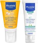 Mustela Mały Atopik Na Wakacjach 2 Mleczko Przeciwsłoneczne Spf50+ 40Ml + Stelatopia Balsam Emolient 40Ml