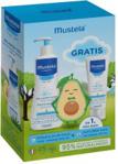 Mustela Zestaw BEBE Delikatny żel do mycia 500ml + BEBE Hydra Bebe krem do twarzy 40ml