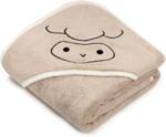 Mymemi Ręcznik Bambusowy Beige Sheep Owca 85X85Cm