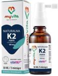 MYVITA Naturalna witamina K2 Forte 100mcg 30ml