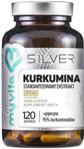 MYVITA Silver Kurkumina standaryzowany ekstrakt + piperyna 95% kurkuminoidów 120 kaps