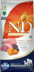 N & D Grain Free Pumpkin Lamb & Blueberry Puppy Medium & Maxi 2,5kg